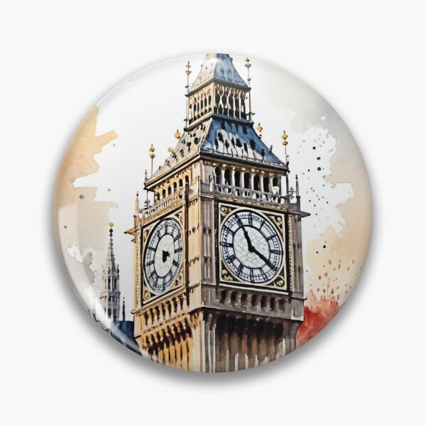 Item preview, Big Ben Aquarelle by IA designed and sold by stehbaratella.