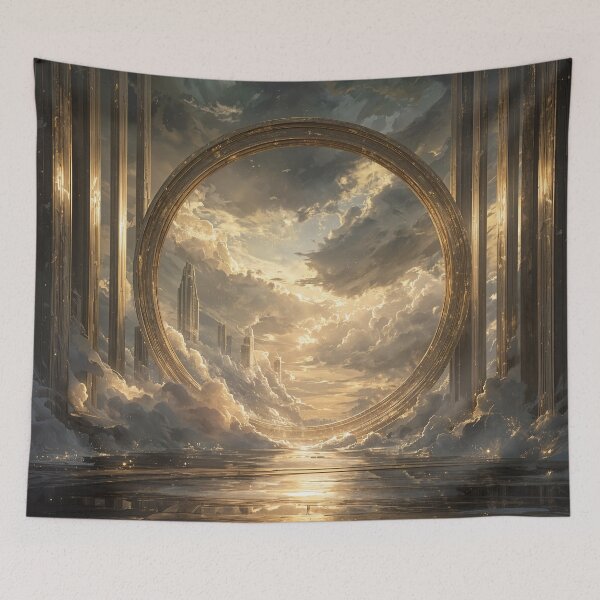 Item preview, The Threshold of Eternal Light designed and sold by oanaunciuleanu.