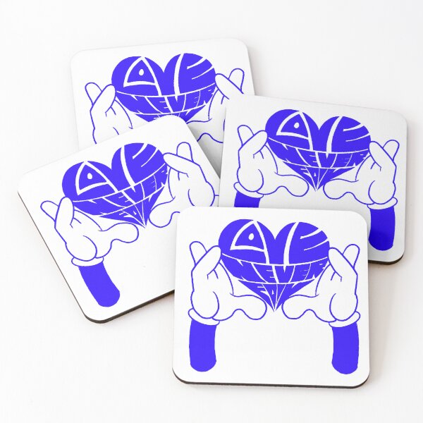 Item preview, Love Never Fails – Heart Calligram designed and sold by MilkaMillyBoo.