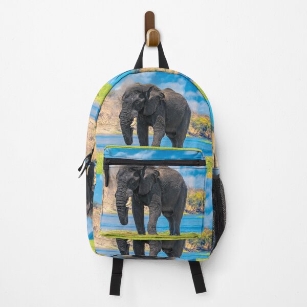 Item preview, Elephant Dust Bath, Painterly designed and sold by Kay Brewer.