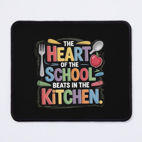Item preview, The Heart Of The School Beats In The Kitchen Lunch Lady designed and sold by BHMARTS.
