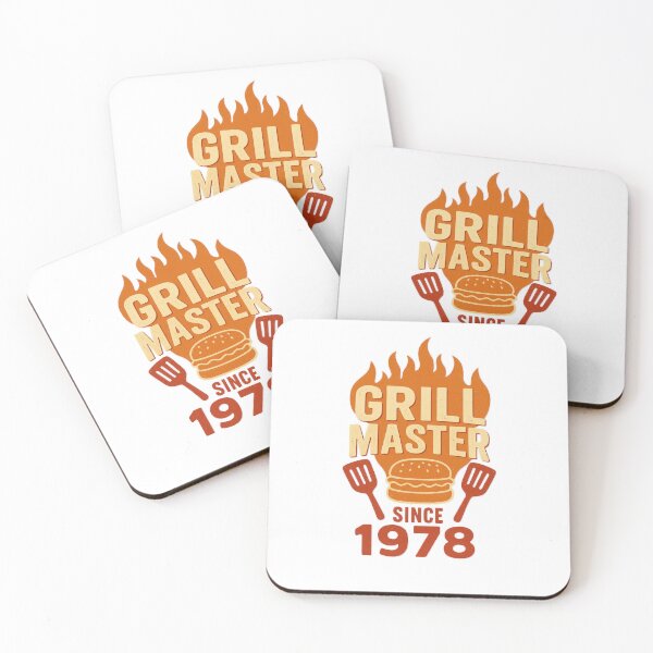 Item preview, Grill Master Since 1978 BBQ Flames Burger Spatula Retro designed and sold by duke818.