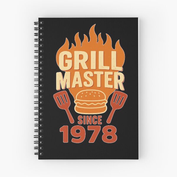 Item preview, Grill Master Since 1978 BBQ Flames Burger Spatula Retro designed and sold by duke818.