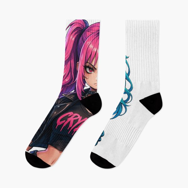Item preview, Crybaby Anime Girl – Bold Edgy Aesthetic Character Design designed and sold by NeonCore.