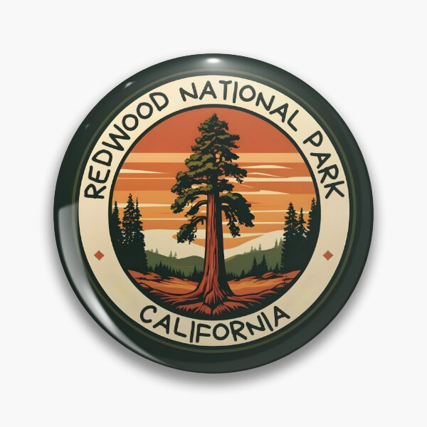 Item preview, Redwood National Park - California designed and sold by GoodOldVintage.