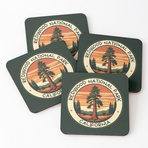 Item preview, Redwood National Park - California designed and sold by GoodOldVintage.