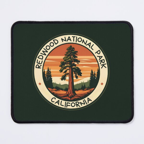 Item preview, Redwood National Park - California designed and sold by GoodOldVintage.