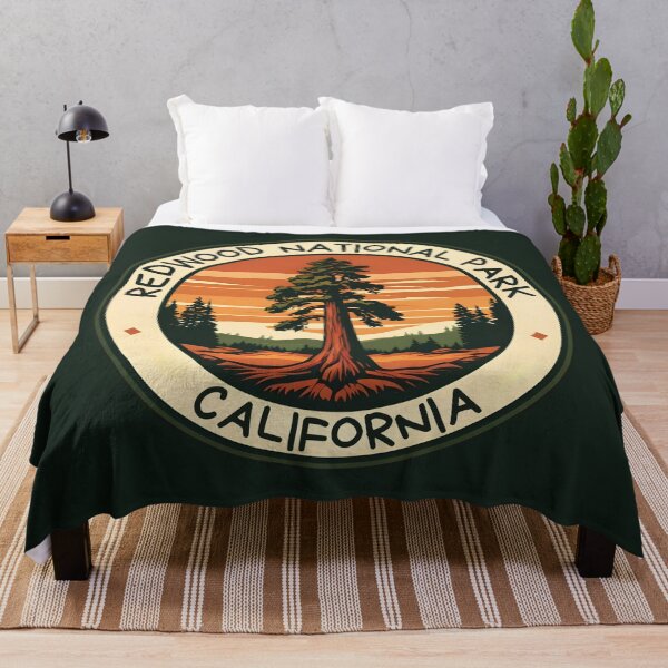 Item preview, Redwood National Park - California designed and sold by GoodOldVintage.