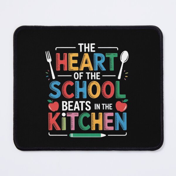 Item preview, The Heart Of The School Beats In The Kitchen Lunch Lady designed and sold by BHMARTS.