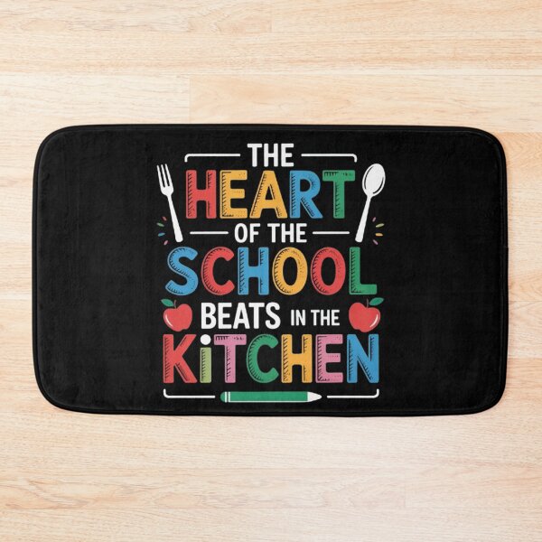 Item preview, The Heart Of The School Beats In The Kitchen Lunch Lady designed and sold by BHMARTS.