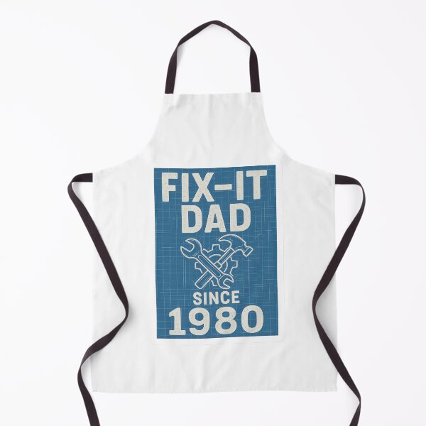Item preview, Fix-It Dad Since 1980 Blueprint Tools Retro Handy Father designed and sold by duke818.