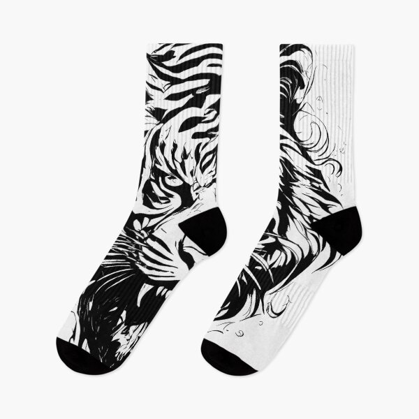 Item preview, Fierce Majesty – Tribal Tiger Head Ink Art designed and sold by Pixel-Up.