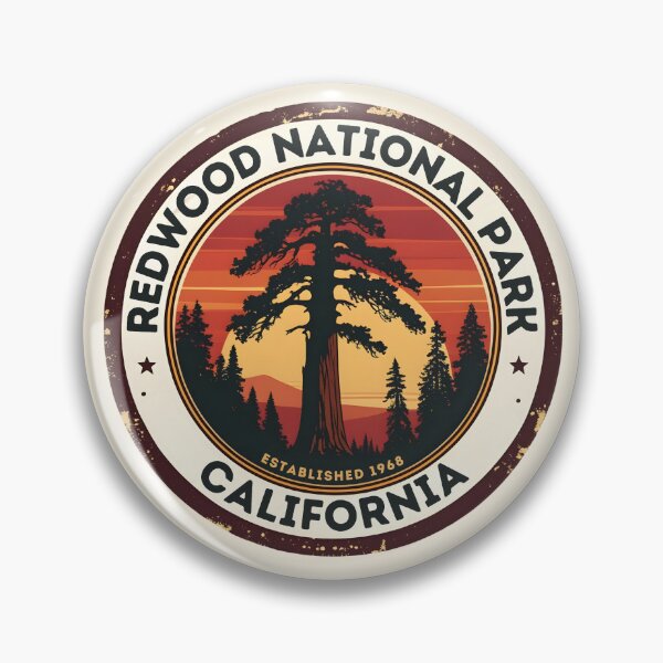 Item preview, Redwood National Park - California designed and sold by GoodOldVintage.