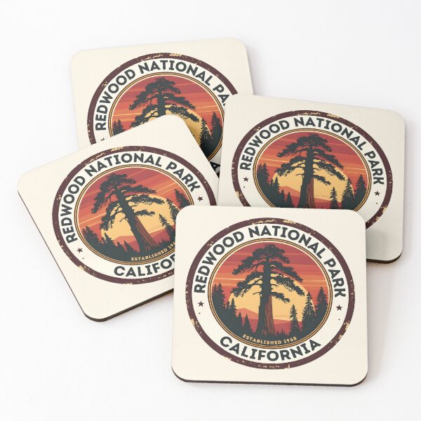 Item preview, Redwood National Park - California designed and sold by GoodOldVintage.