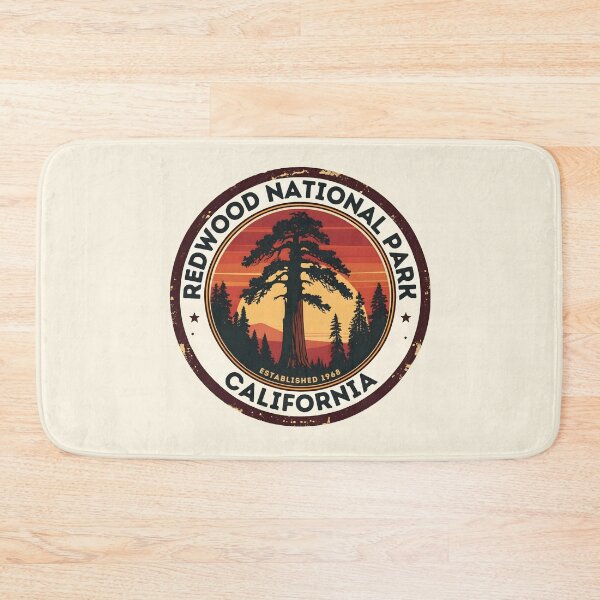 Item preview, Redwood National Park - California designed and sold by GoodOldVintage.