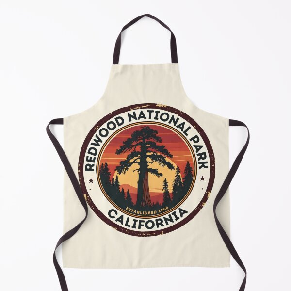 Item preview, Redwood National Park - California designed and sold by GoodOldVintage.