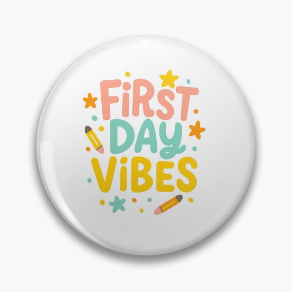 Item preview, First Day Vibes-Back to School for Kids, Teachers & Parents designed and sold by ByNessma.