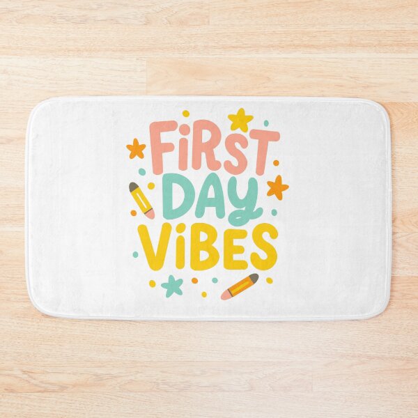 Item preview, First Day Vibes-Back to School for Kids, Teachers & Parents designed and sold by ByNessma.