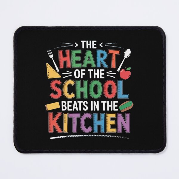 Item preview, The Heart Of The School Beats In The Kitchen Lunch Lady designed and sold by BHMARTS.
