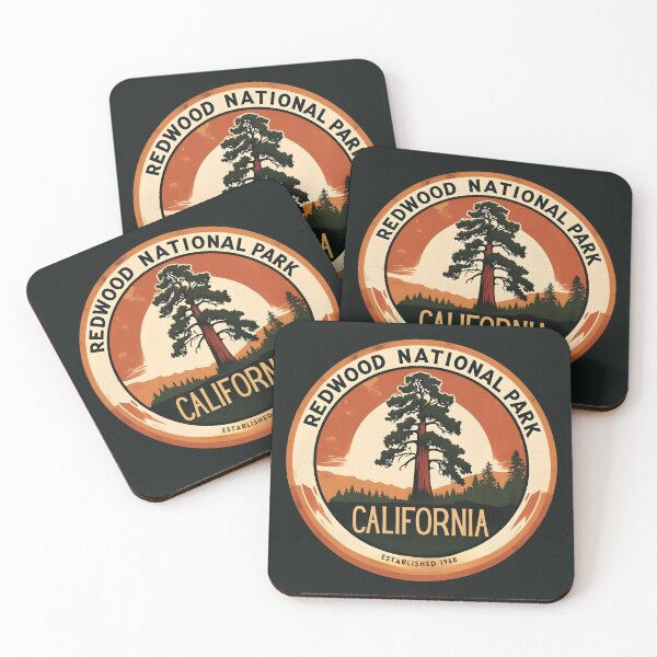 Item preview, Redwood National Park - California designed and sold by GoodOldVintage.