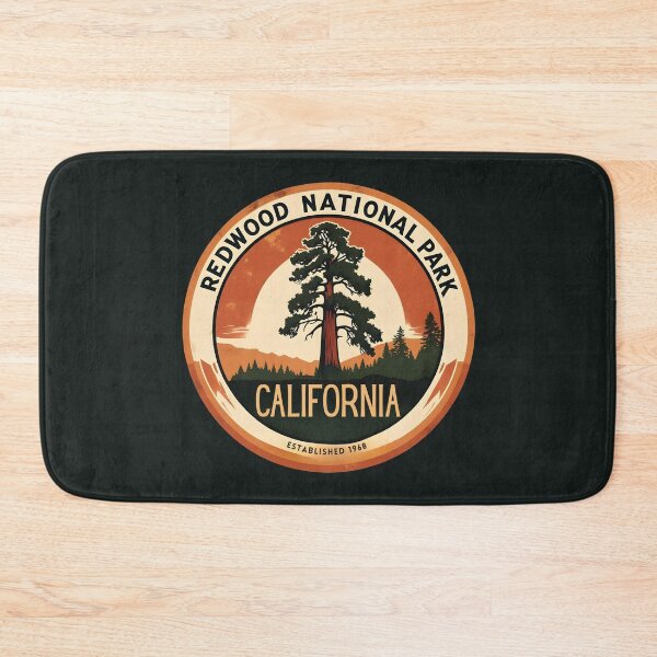 Item preview, Redwood National Park - California designed and sold by GoodOldVintage.