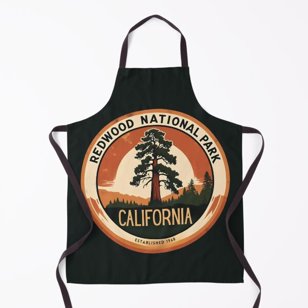 Item preview, Redwood National Park - California designed and sold by GoodOldVintage.