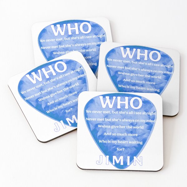 Item preview, Who - Jimin designed and sold by SassandKitties.