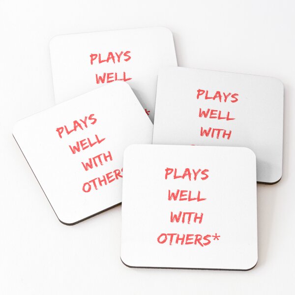 Item preview, Plays Well With Others* designed and sold by Flavormore.