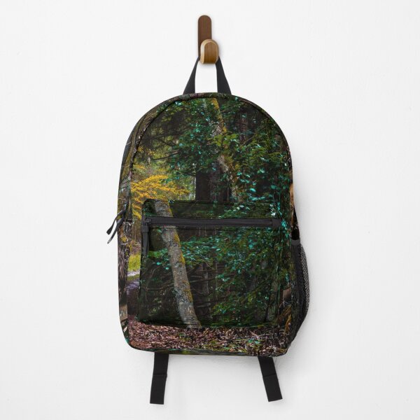 Item preview, Woodland Path with Moss-Covered Trees designed and sold by minstr3l.