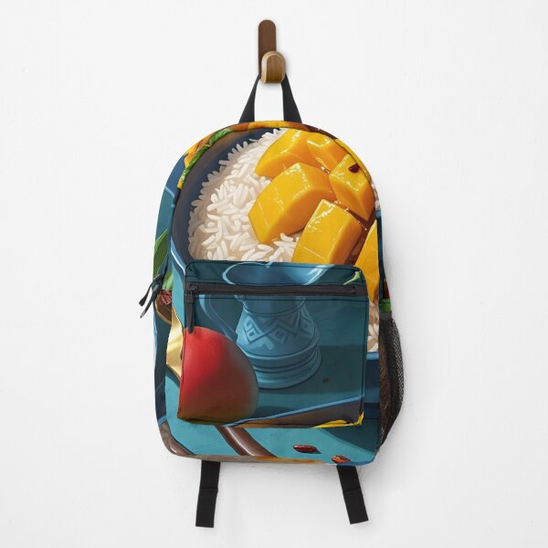 Item preview, Mango Sticky Rice – Thai Sweet Dessert Sticker designed and sold by Weeravatshop.