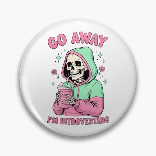 Item preview, Go Away I'm Introverting - White designed and sold by FoxfireStardust.