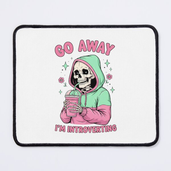 Item preview, Go Away I'm Introverting - White designed and sold by FoxfireStardust.