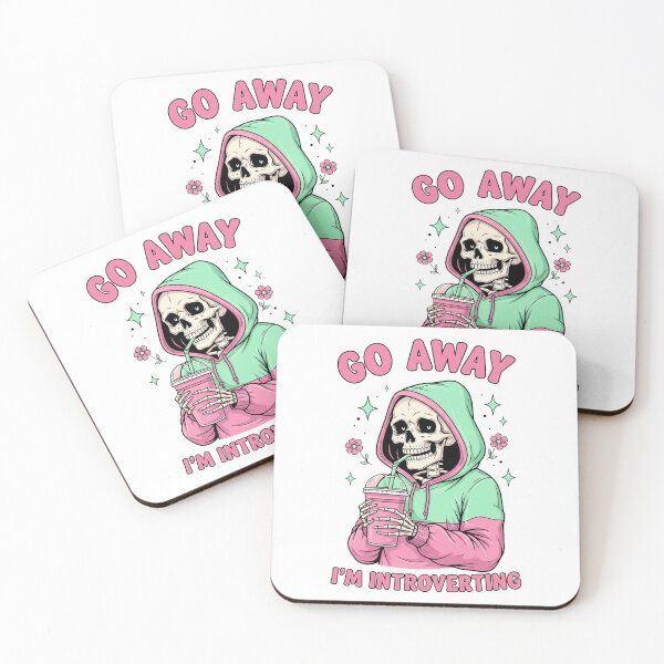Item preview, Go Away I'm Introverting - White designed and sold by FoxfireStardust.