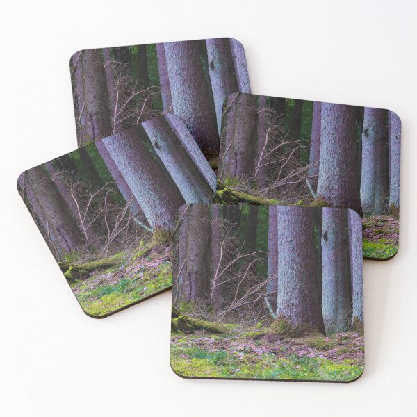Item preview, Mossy Forest Floor with Tall Tree Trunks designed and sold by minstr3l.
