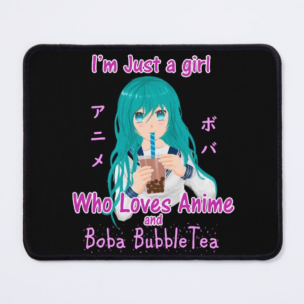 Item preview, Anime Girl Boba Bubble Tea gift for otaku teen girls and women designed and sold by KamiNari7.