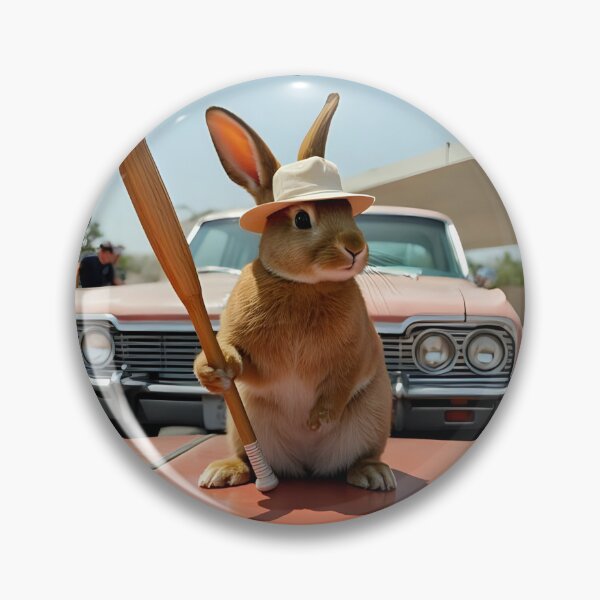 Item preview, Rabbit in a Hat with a Bat and a '64 Impala 2 designed and sold by Flavormore.