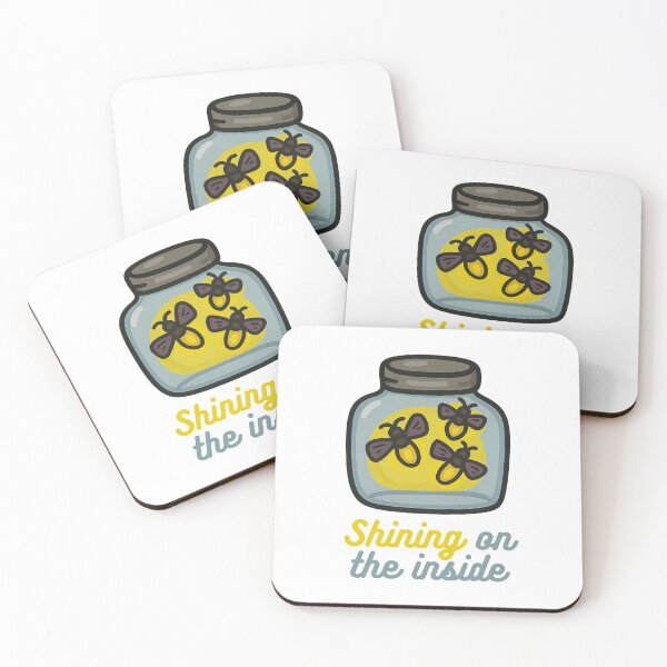Item preview, Shining on the Inside – Firefly Jar Illustration designed and sold by CanSparkleArt.