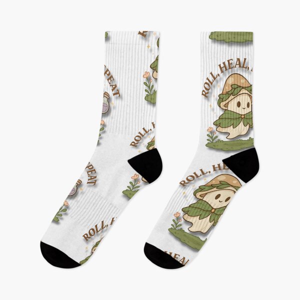 Item preview, Mushroom Healer Ghost - Roll Heal Repeat  designed and sold by NSEAdventures.