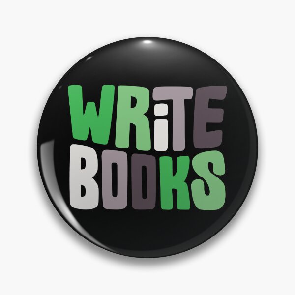 Item preview, write aromantic books | pride designed and sold by DesignsByAND.