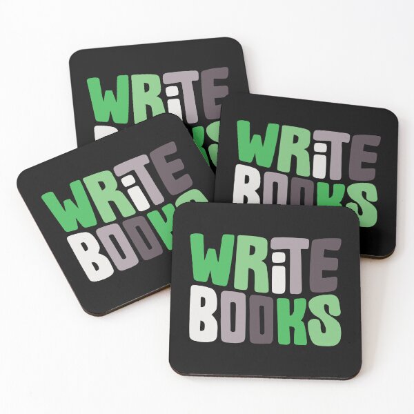 Item preview, write aromantic books | pride designed and sold by DesignsByAND.