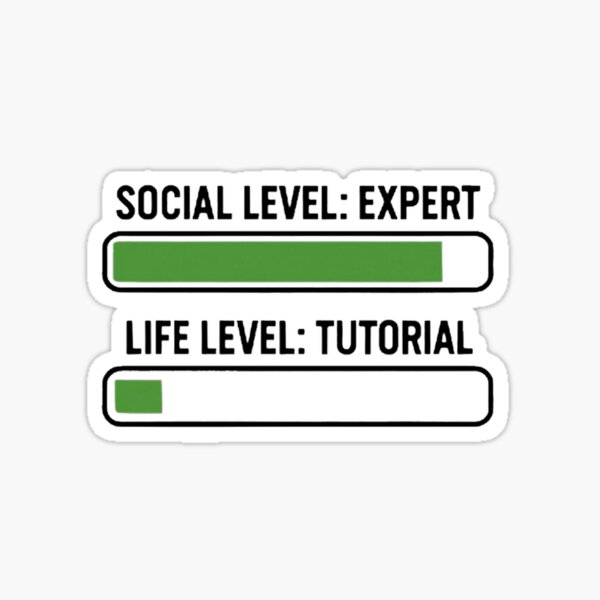 Item preview, Social Leverl Expert, Life Level Tutorial designed and sold by Amelia Design.