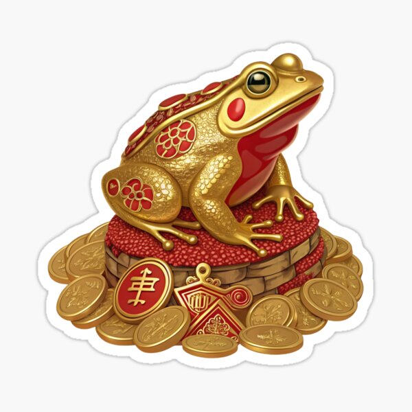 Item preview, Feng Shui frog  designed and sold by Lucky 777.