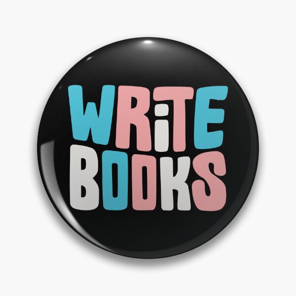 Item preview, write trans books | pride designed and sold by DesignsByAND.