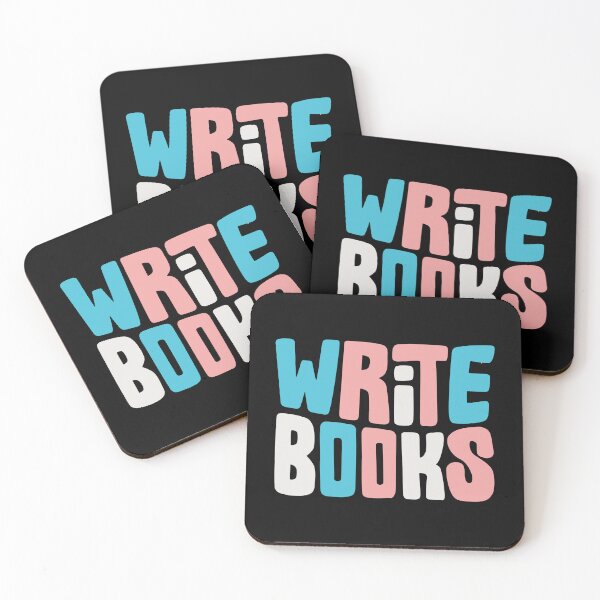 Item preview, write trans books | pride designed and sold by DesignsByAND.