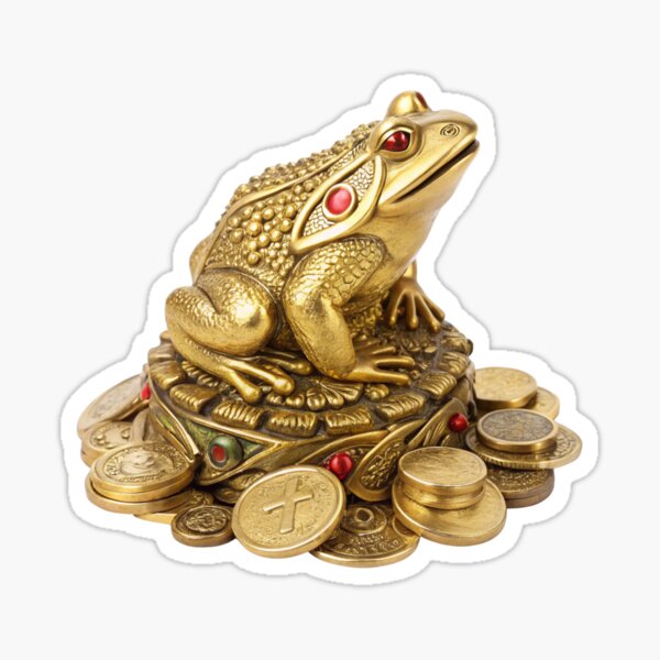 Item preview, Feng Shui frog  designed and sold by Lucky 777.