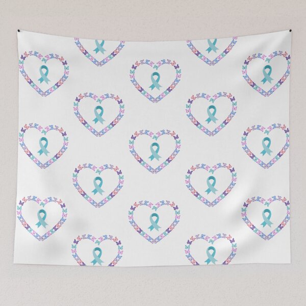 Item preview, Ovarian Cancer Support Butterflies designed and sold by LinesofLife.