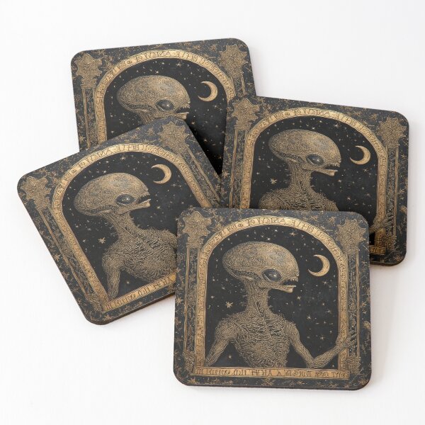 Item preview, ET Alien Ufo Art designed and sold by TheDarkWardrobe.