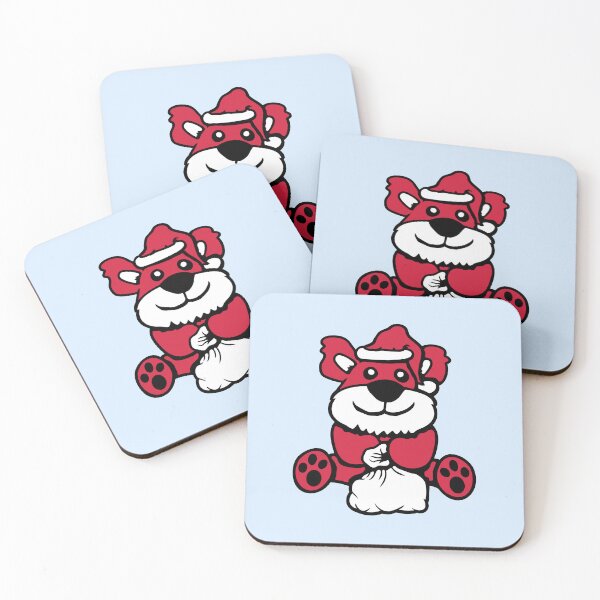 Item preview, Bear Santa Claus Christmas Hat Happy Celebration Funny designed and sold by shirt-o-mat.
