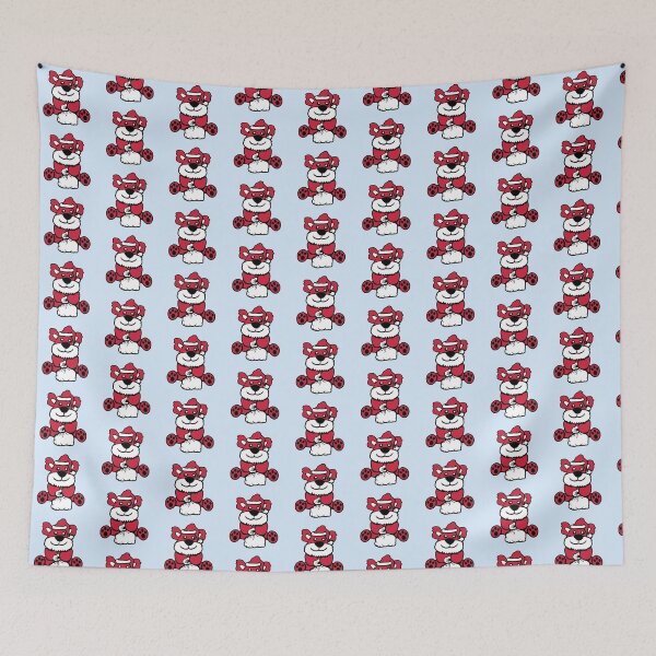Item preview, Bear Santa Claus Christmas Hat Happy Celebration Funny designed and sold by shirt-o-mat.