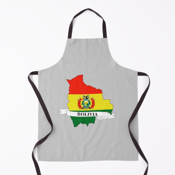 Item preview, Map of the flag of Bolivia designed and sold by visual adventures.